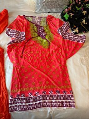 Trina Turk swimsuit covers sz M